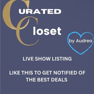Curated Closet Live Show Listing